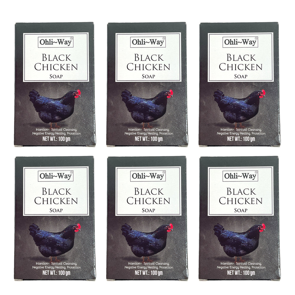 Ohli~Way Black Chicken Soap – Protection & Spiritual Cleansing
