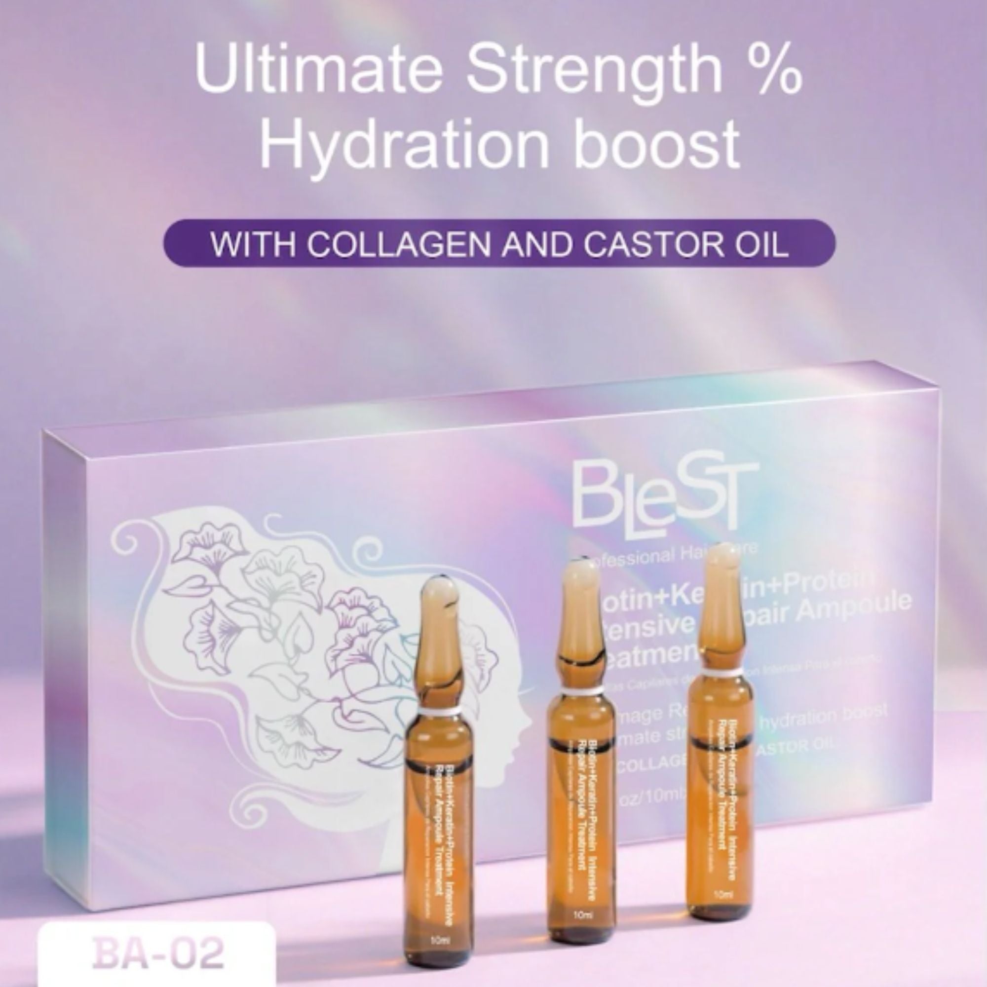 Blest - Biotin + Keratin + Protein Intensive Repair Ampoule Treatment - TRUECOLOR WHOLESALE