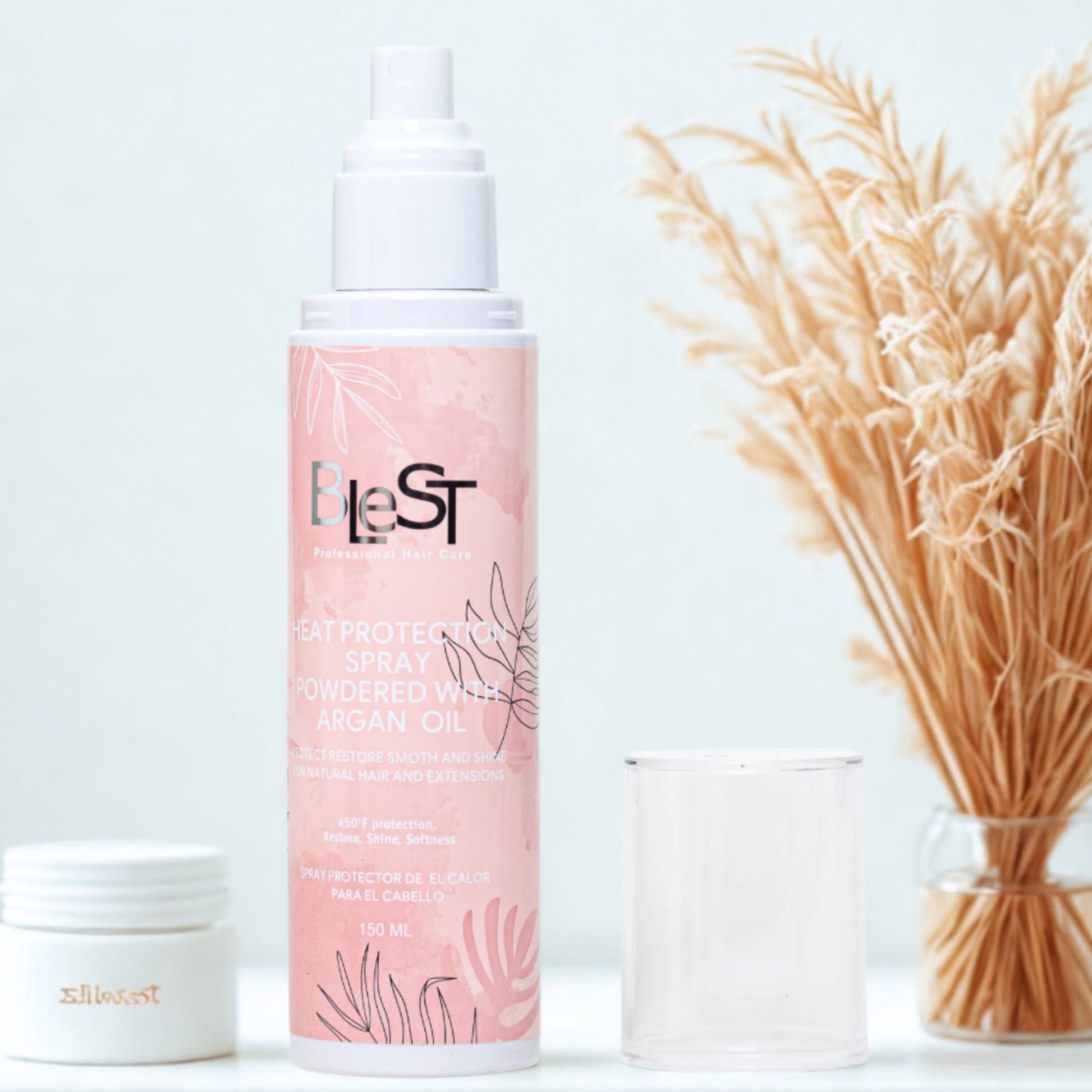 Blest Professional Hair Care - Heat Protection Spray Powdered with Argan Oil - TRUECOLOR WHOLESALE