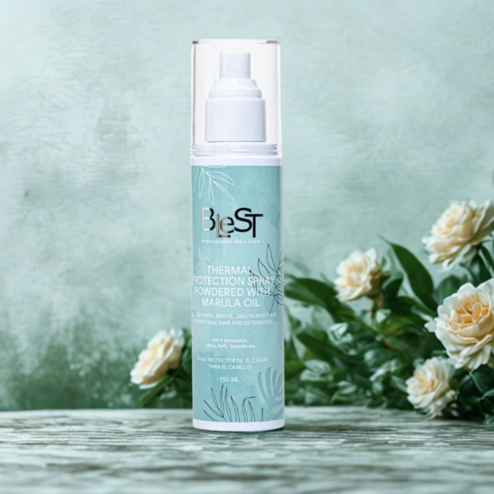 Blest Professional Hair Care - Thermal Protection Spray Powdered with Marula Oil - TRUECOLOR WHOLESALE