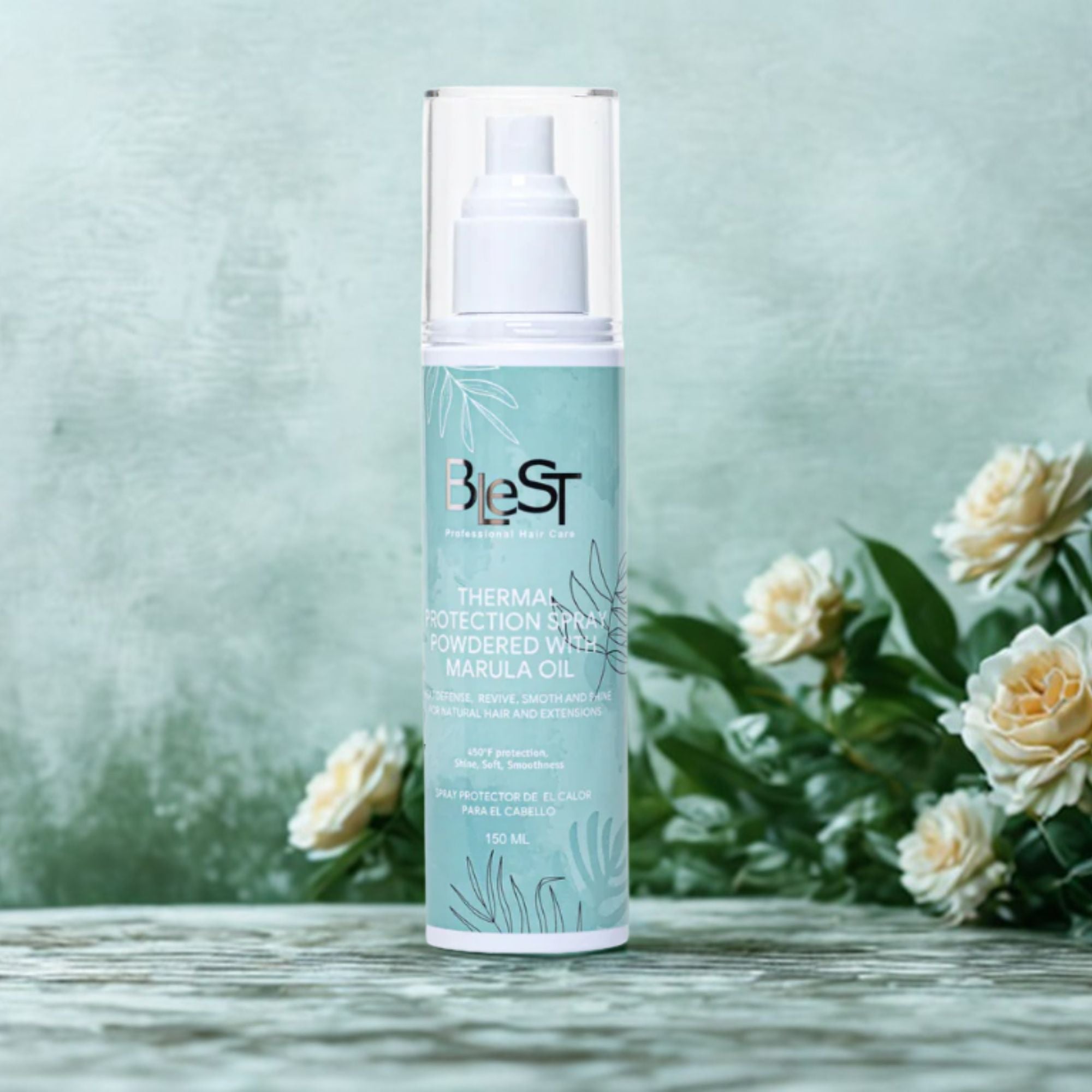 Blest Professional Hair Care - Thermal Protection Spray Powdered with Marula Oil - TRUECOLOR WHOLESALE