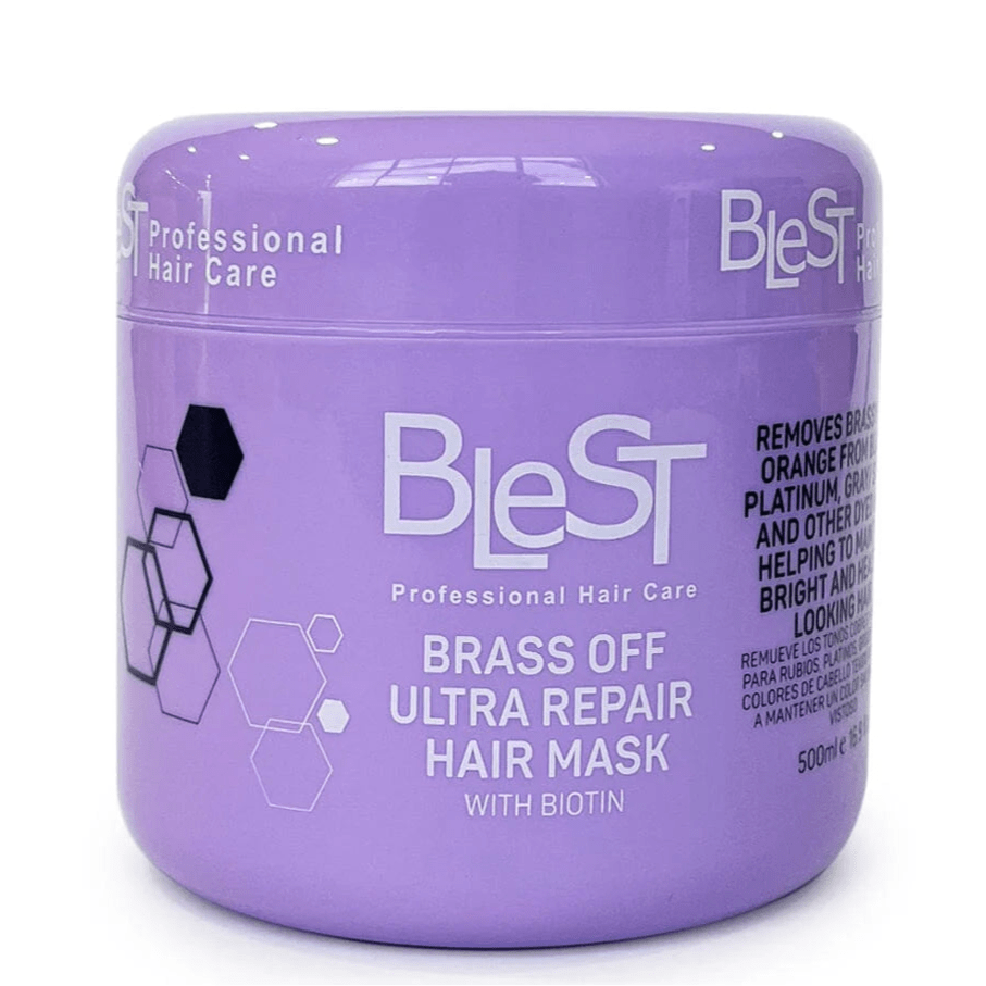Blest Professional Hair Care - Brass Off Ultra Repair Hair Mask - TRUECOLOR WHOLESALE