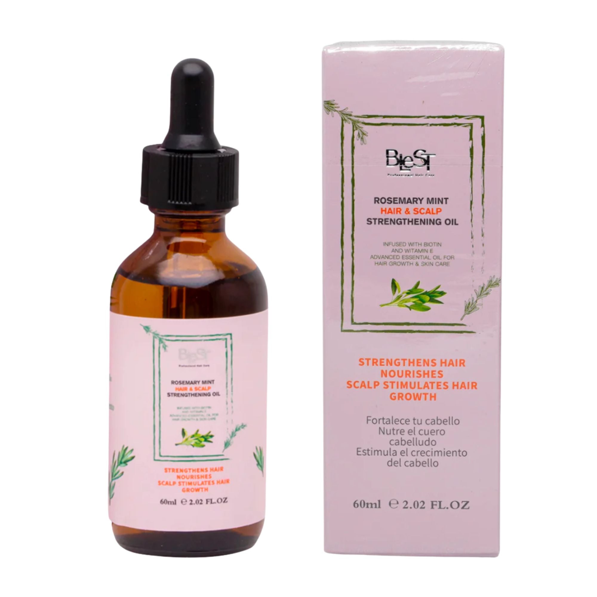 Blest Professional Hair Care - Rosemary Mint Hair & Scalp Strengthning Oil - TRUECOLOR WHOLESALE