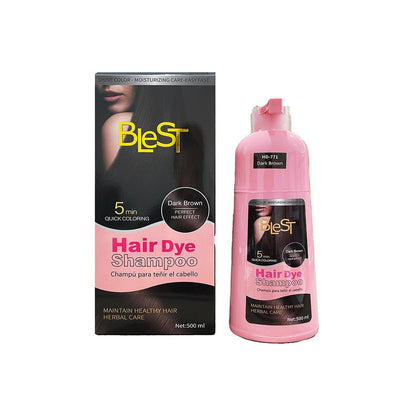 Blest Professional Hair Care - Dark Brown Hair Dye Shampoo - TRUECOLOR WHOLESALE