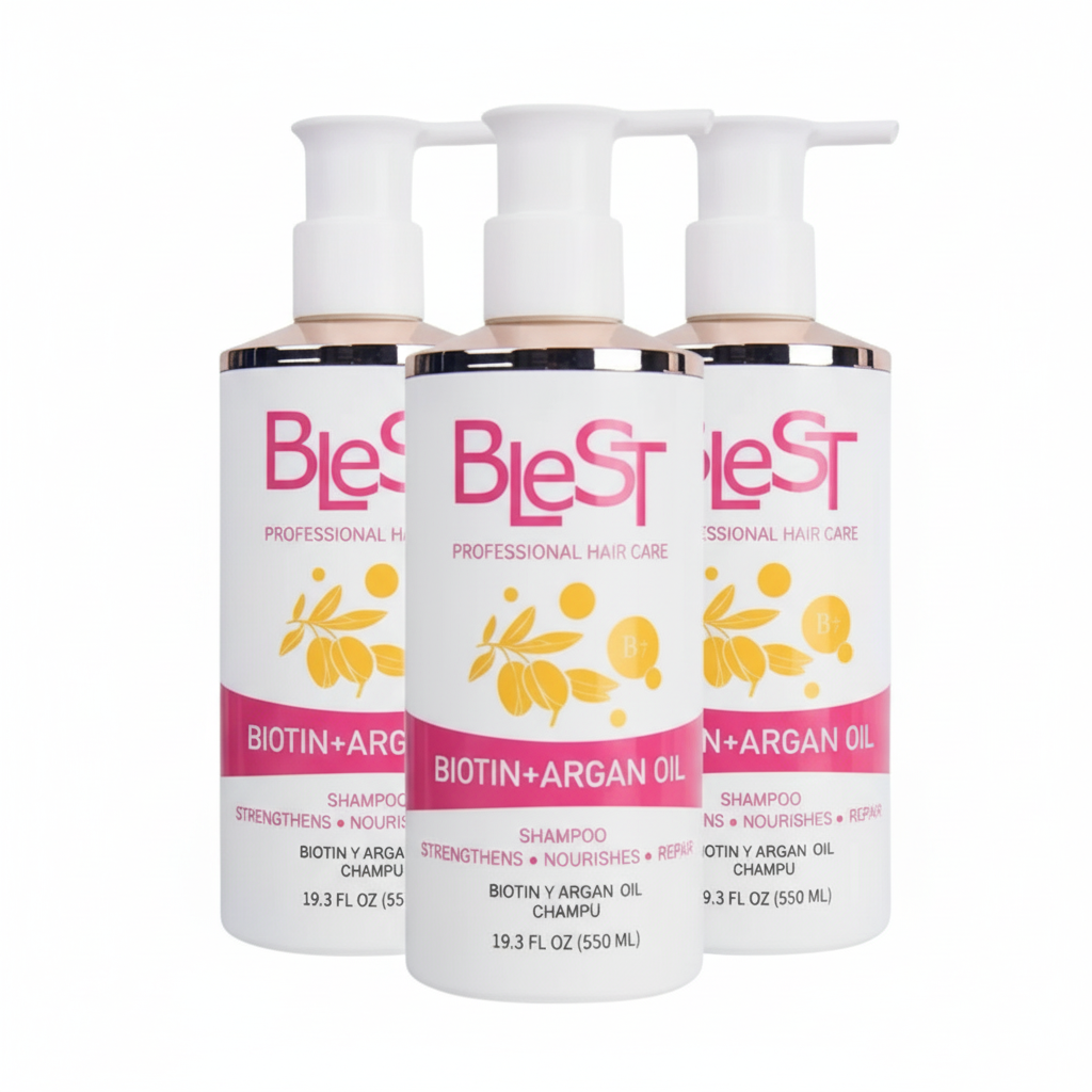 Blest Professional Hair Care - Biotin & Argan Oil Shampoo