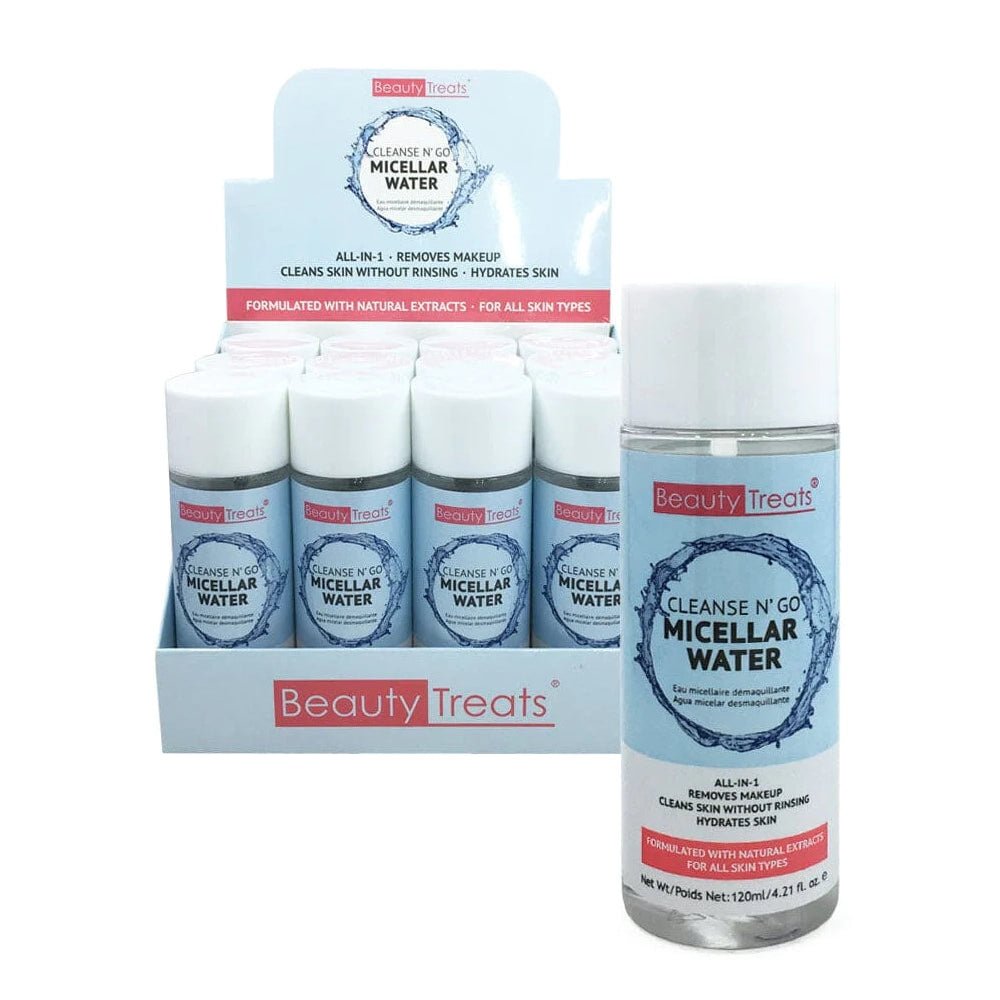 Beauty Treats - Cleanse N' Go Micellar Water - TRUECOLOR WHOLESALE