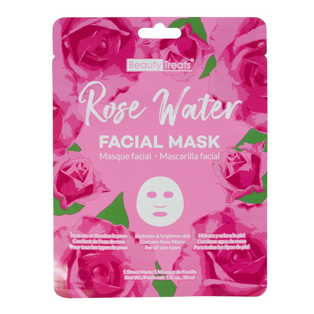 Beauty Treats - Rose Water Facial Mask - TRUECOLOR WHOLESALE