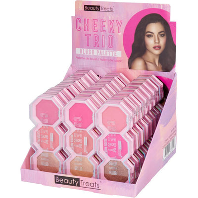 Beauty Treats - Cheeky Trio Blush Palette - TRUECOLOR WHOLESALE