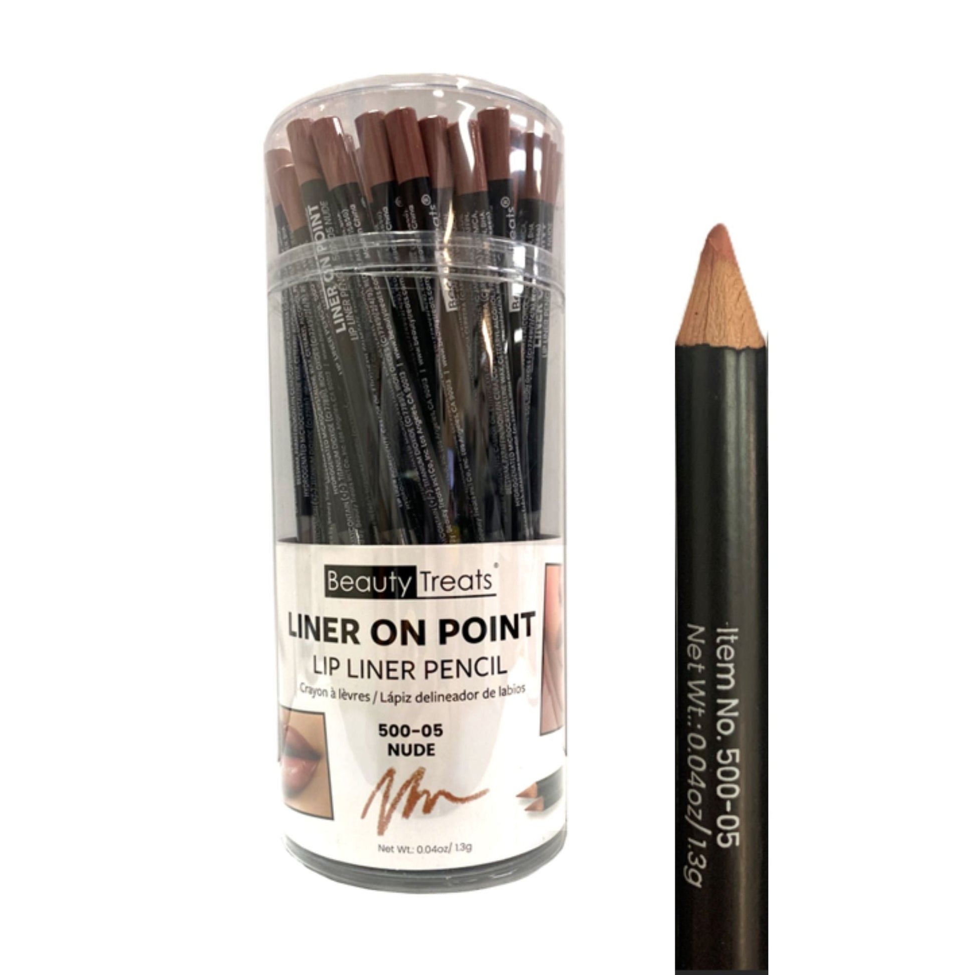 Beauty Treats - 7" Lip Liner Pencil - NUDE - TRUECOLOR WHOLESALE