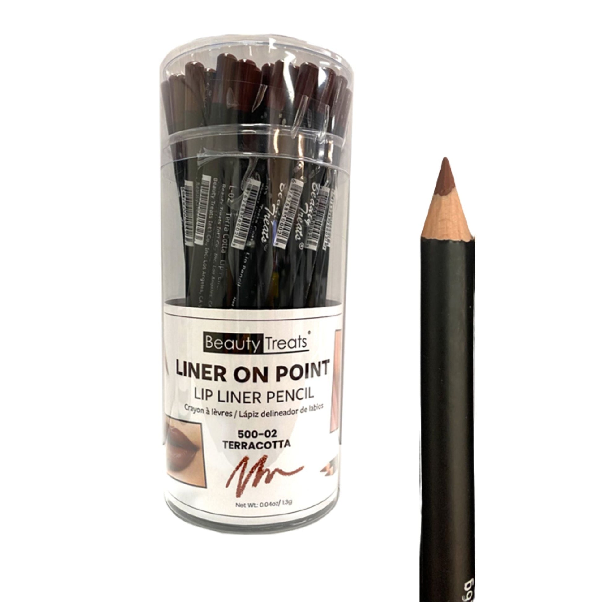 Beauty Treats - 7" Lip Liner Pencil - TERRA COTTA - TRUECOLOR WHOLESALE