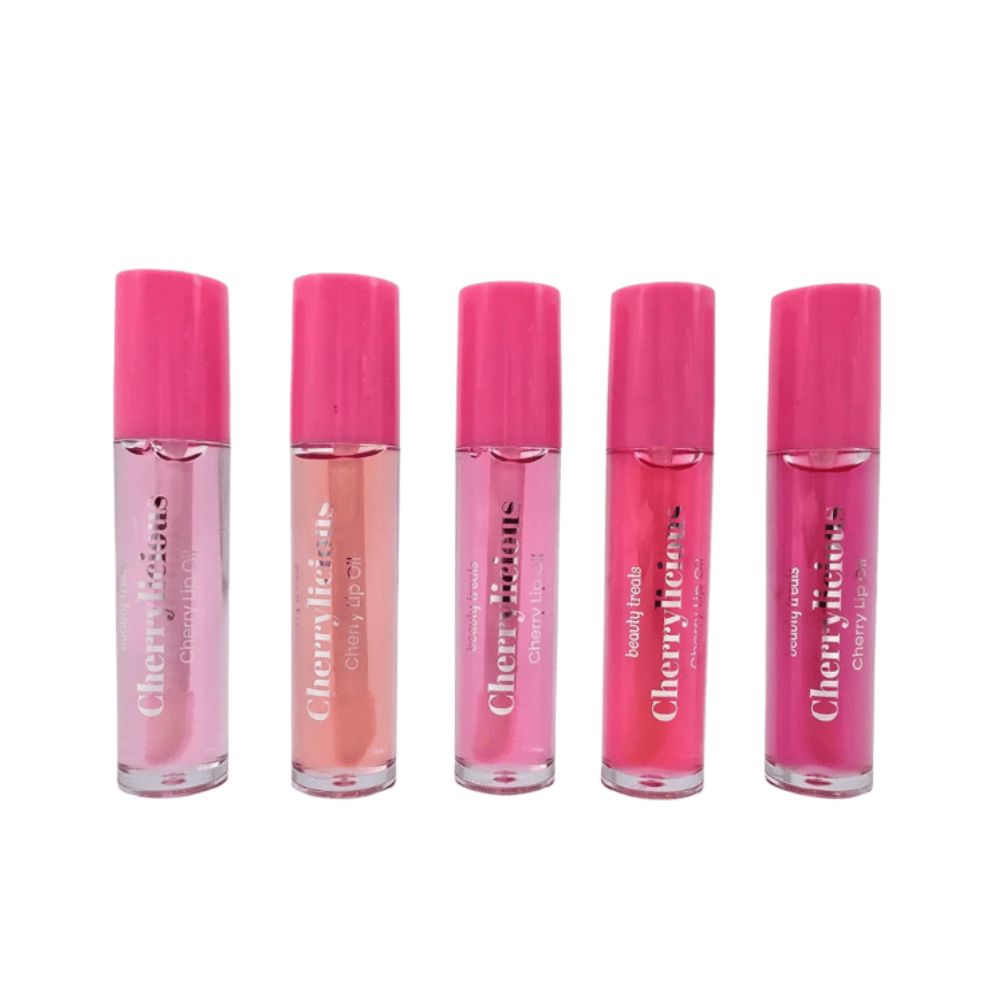 Beauty Treats – 5PC Cherrylicious Lip Oils - TRUECOLOR WHOLESALE