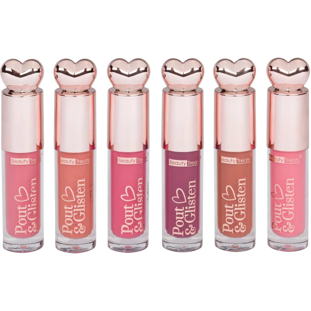 Beauty Treats - Pout & Glisten High Shine Lip Gloss - TRUECOLOR WHOLESALE