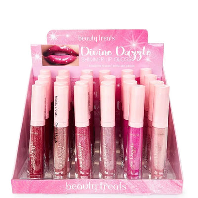 Beauty Treats - Divine Dazzle Shimmer Lip Gloss - TRUECOLOR WHOLESALE