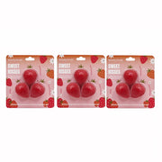 Beauty Treats - 3PC Bear Lip Balm - Blisterpack - TRUECOLOR WHOLESALE
