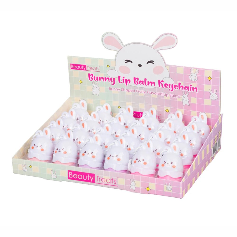 Beauty Treats - Bunny Lip Balm Keychain - TRUECOLOR WHOLESALE