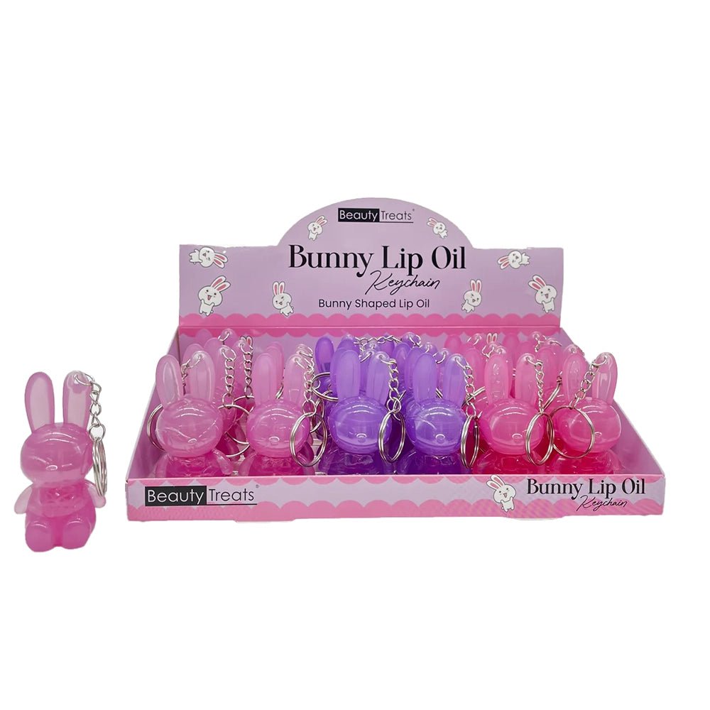 Beauty Treats - Bunny Lip Oil Keychain - TRUECOLOR WHOLESALE