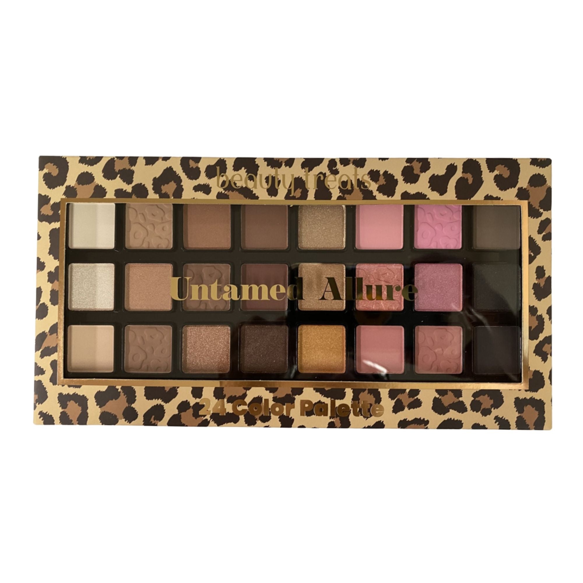 Beauty Treats - Untamed Allure 24 Color Eyeshadow Palette - TRUECOLOR WHOLESALE