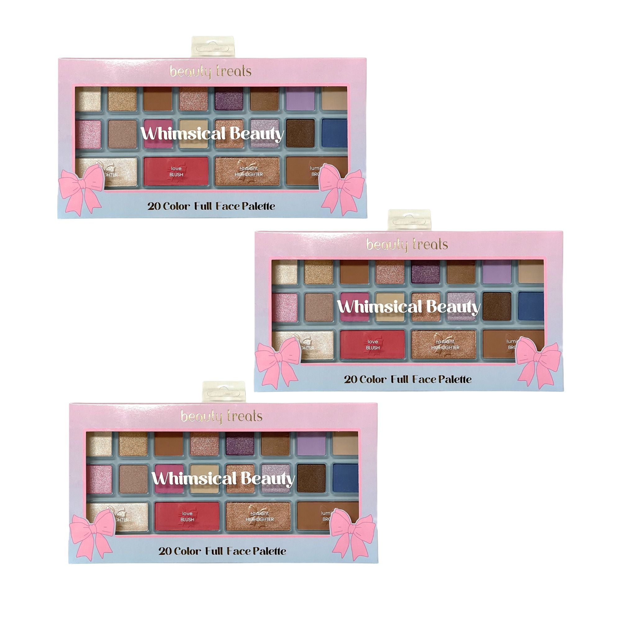 Beauty Treats - Whimsical Beauty 16 Eye & 4 Face Palette - TRUECOLOR WHOLESALE