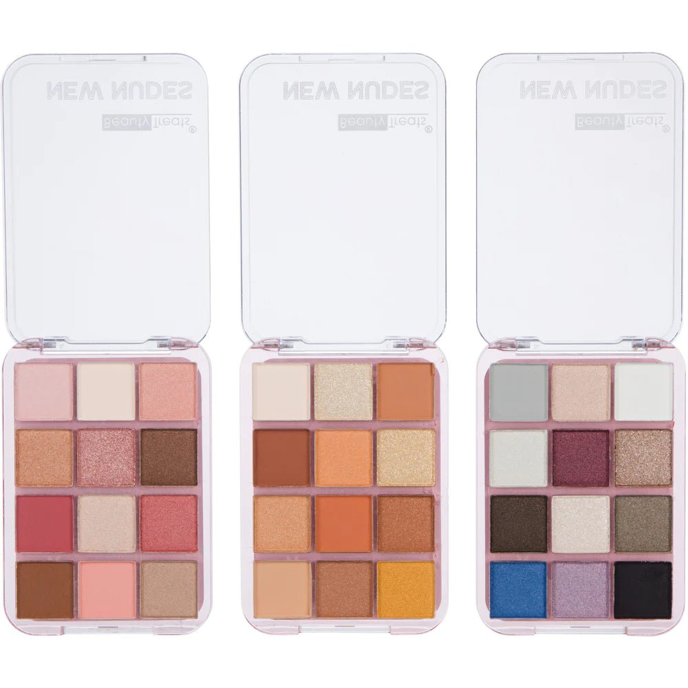 Beauty Treats - New Nudes Eyeshadow Palette (W - E - 01) - TRUECOLOR WHOLESALE