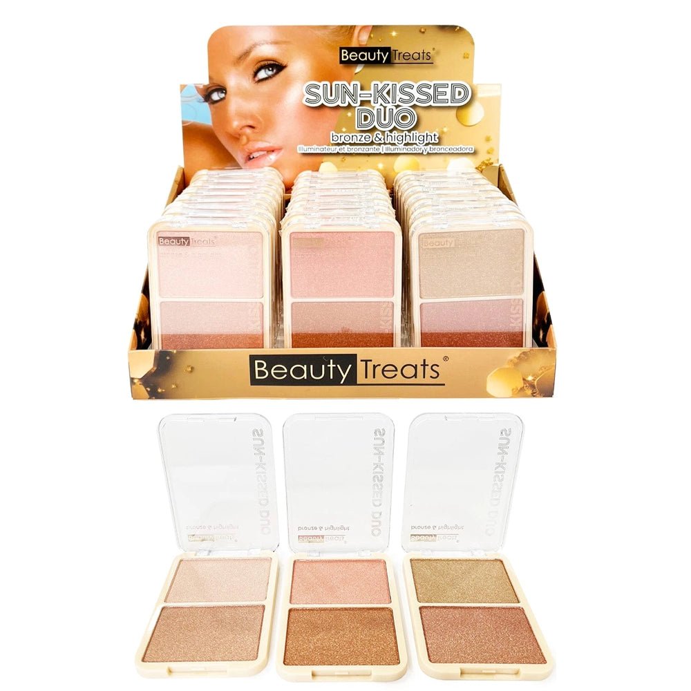 Beauty Treats - Sun - Kissed Duo Bronzer & Highlight - TRUECOLOR WHOLESALE