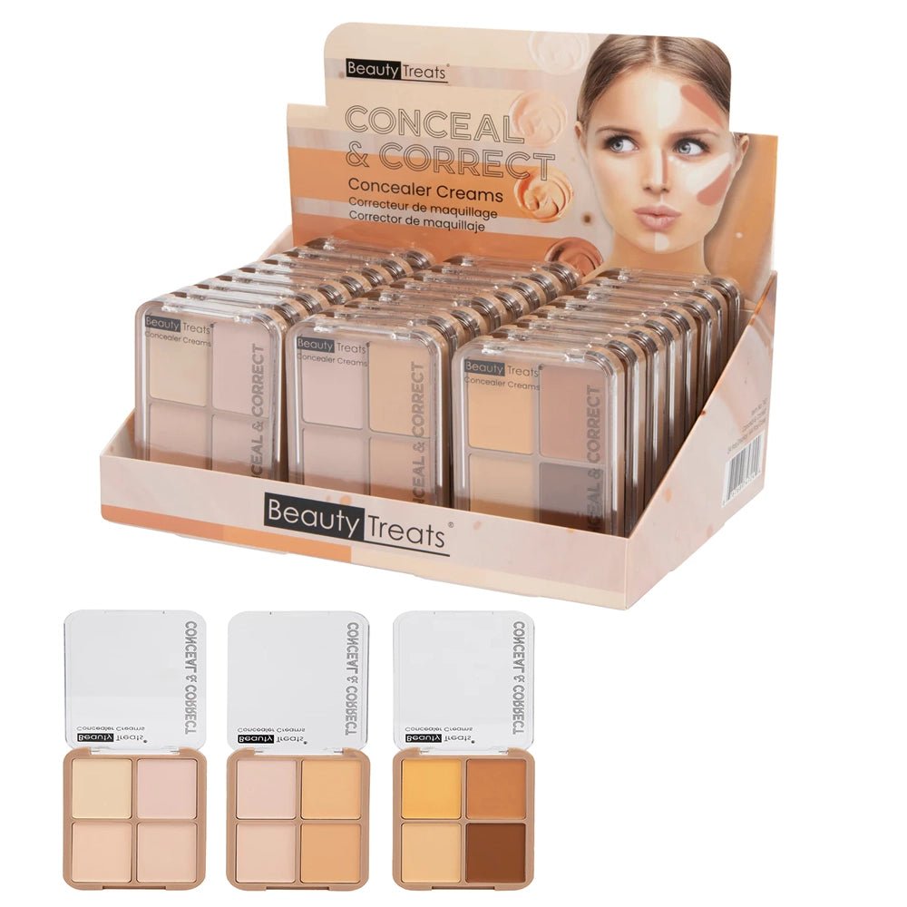 Beauty Treats - Conceal & Correct Concealer Cream - TRUECOLOR WHOLESALE