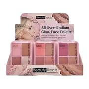 Beauty Treats - All Over Radiant Glow Face Palette - TRUECOLOR WHOLESALE
