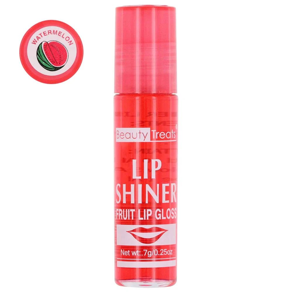 Beauty Treats - Lip Shine Fruit Watermelon Lip Gloss - TRUECOLOR WHOLESALE