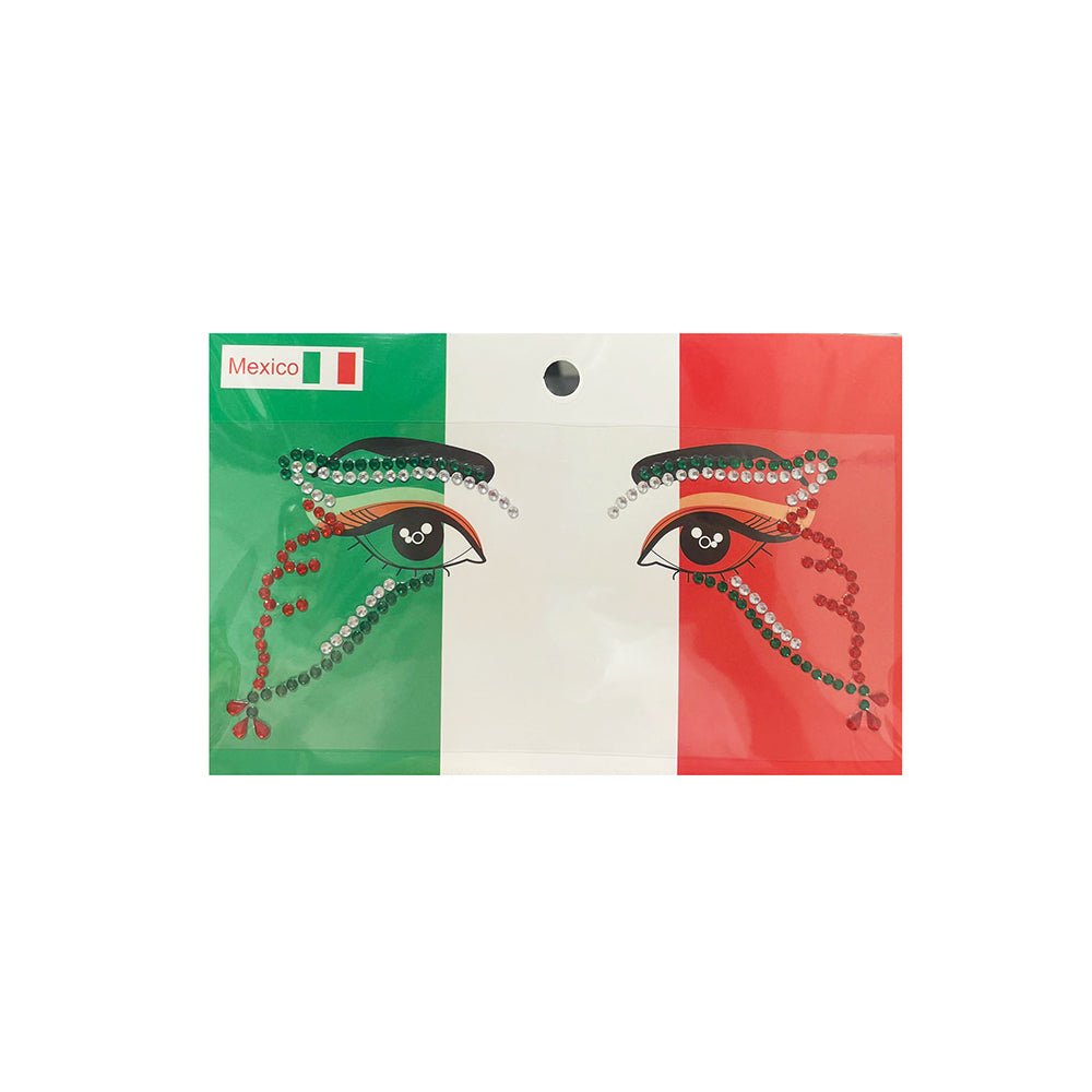 Face Art Jewels Sticker Inspired by Mexico - TRUECOLOR WHOLESALE