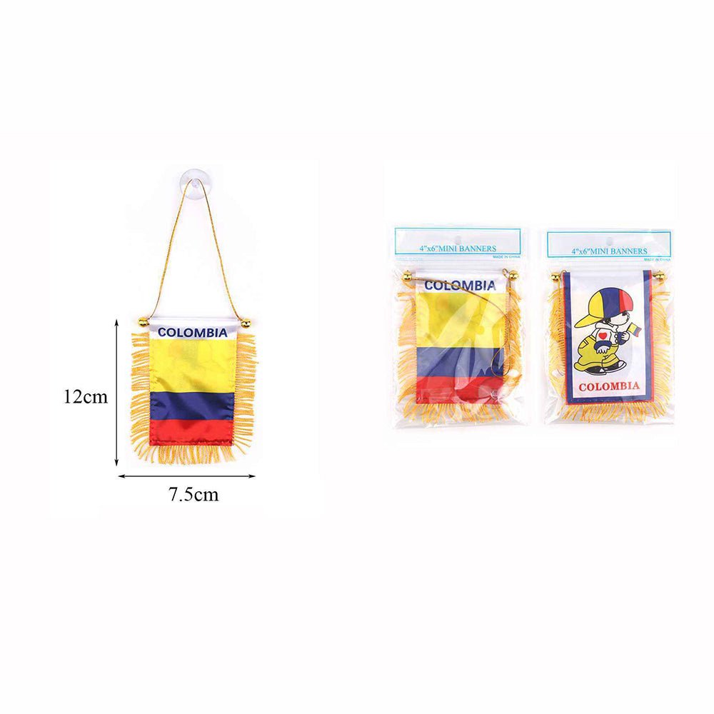 Colombia Boy Mini Banners 4"x6" - TRUECOLOR WHOLESALE