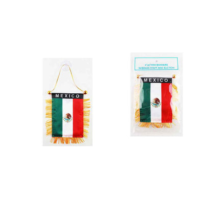 Mexico Mini Banners 4"x6" - TRUECOLOR WHOLESALE