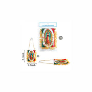 Virgen De Guadalupe Mini Banners 4"x6" - TRUECOLOR WHOLESALE