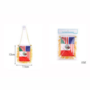 Mexico Usa Mini Banners 4"x6" - TRUECOLOR WHOLESALE
