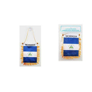 Nicaragua Mini Banners 4"x6" - TRUECOLOR WHOLESALE