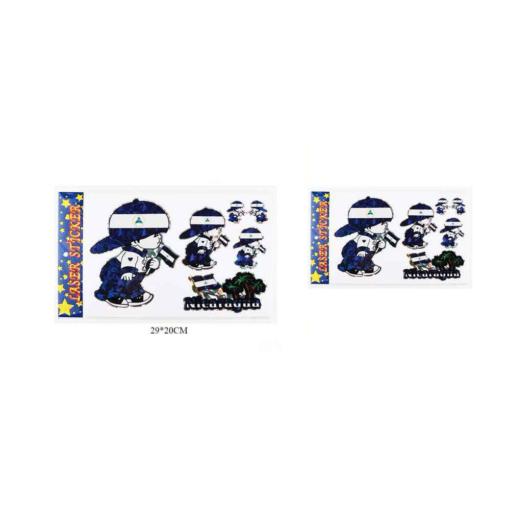 Nicaragua Car Bumper Sticker - TRUECOLOR WHOLESALE