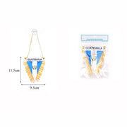 Guatemala Triangle Mini Banners 4"x6" - TRUECOLOR WHOLESALE