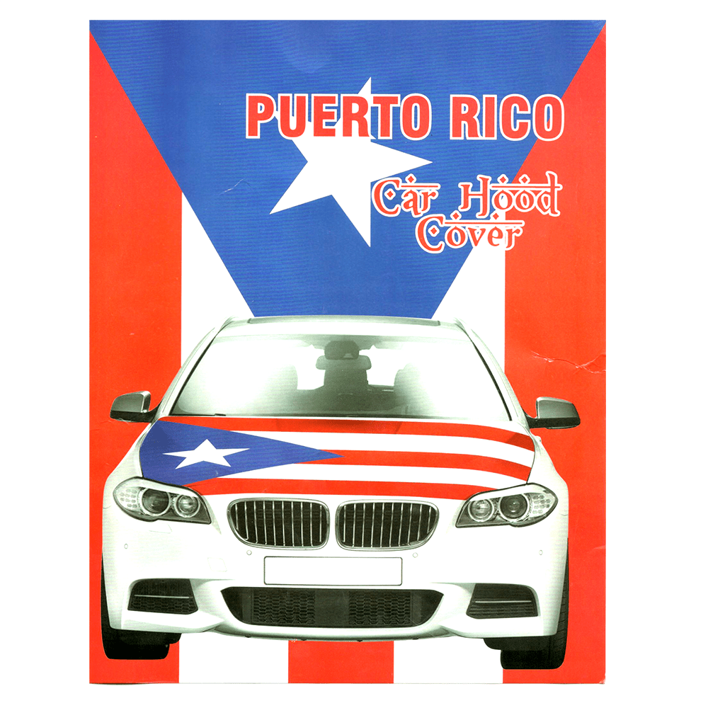 HOOD COVER PUERTO RICO FLAG - TRUECOLOR WHOLESALE