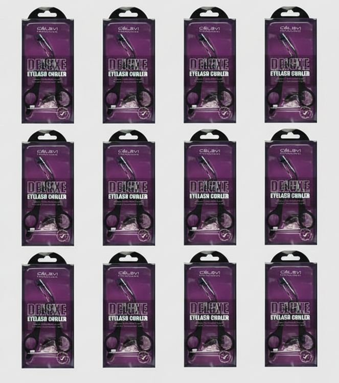 Celavi Deluxe Eyelash Curler - Professional Lash Lift & Curl (12 PCS)