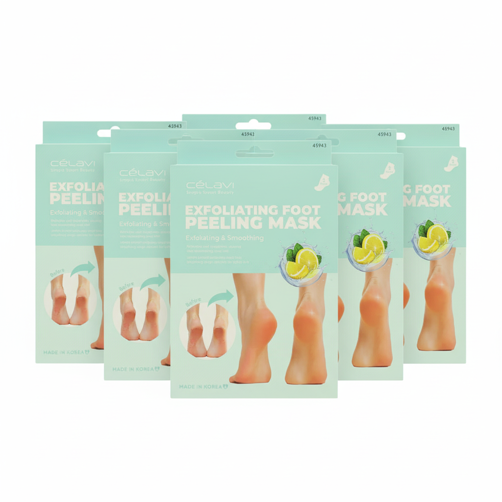 Celavi - Exfoliating Foot Peeling Mask Lemon
