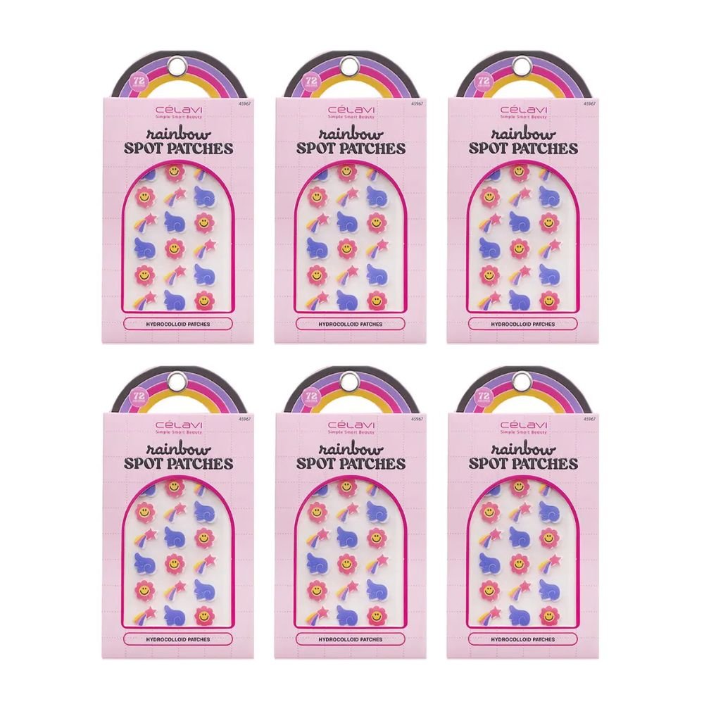 Celavi - 72PC Rainbow Spot Patches - TRUECOLOR WHOLESALE