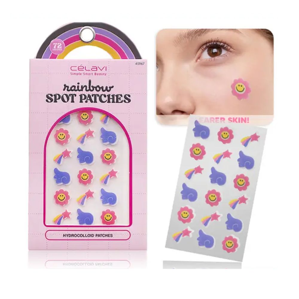Celavi - 72PC Rainbow Spot Patches - TRUECOLOR WHOLESALE