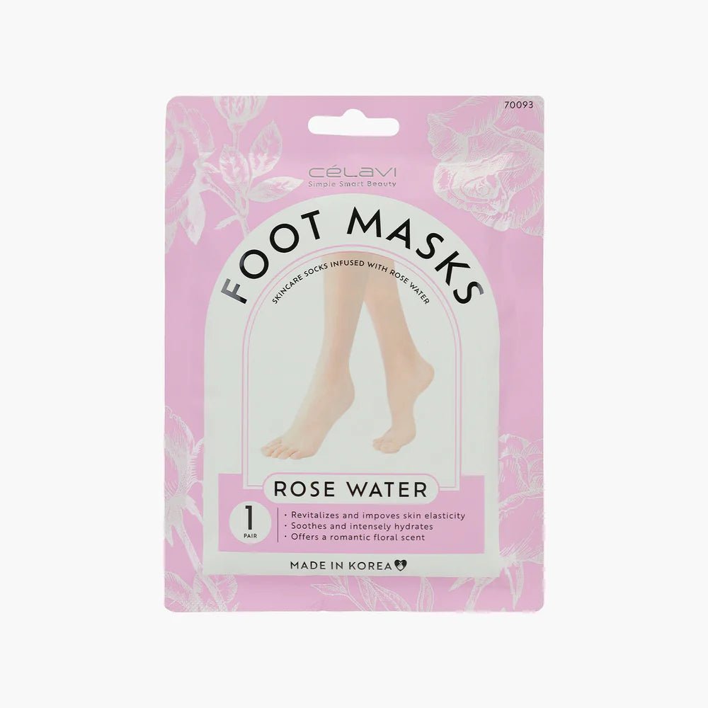 Celavi - Foot Mask Rose Water (W - E - 01) - TRUECOLOR WHOLESALE