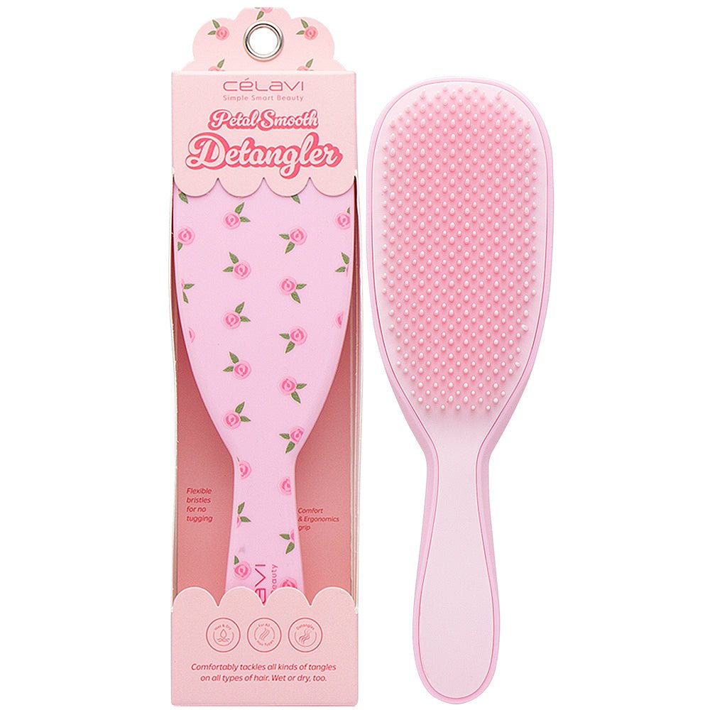 Celavi - Hair Brush Petal Smooth Detangler - TRUECOLOR WHOLESALE