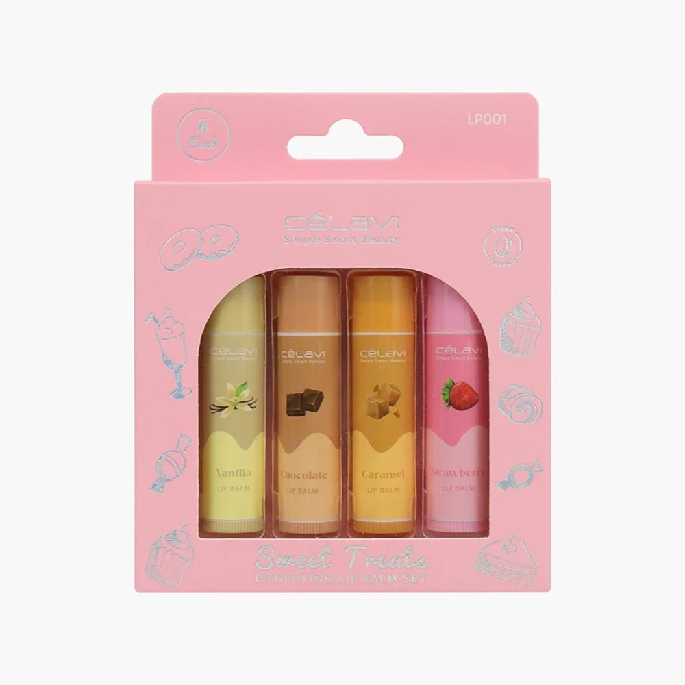 Celavi - Sweet Treats Hydrating Lip Balm Set - TRUECOLOR WHOLESALE