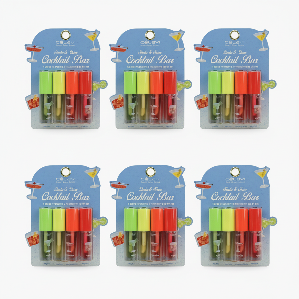 Celavi - Cocktail Bar Lip OIL Set