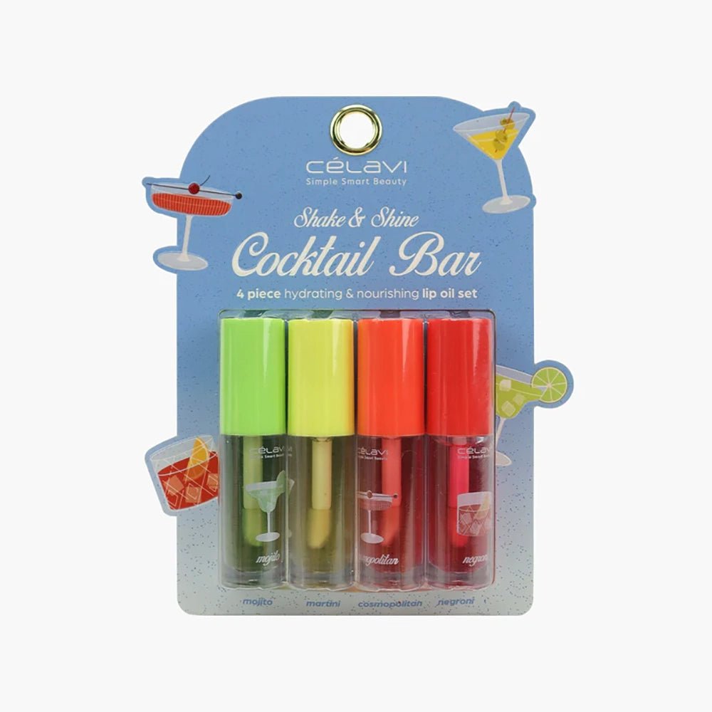 Celavi - Cocktail Bar Lip OIL Set - TRUECOLOR WHOLESALE