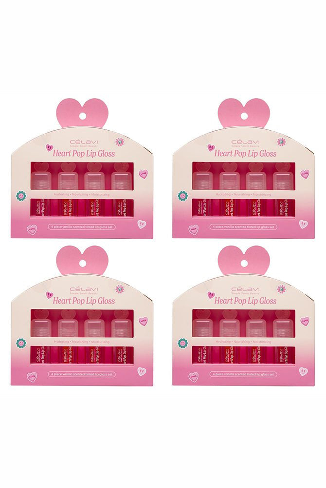 Celavi - Heart Pop Lip Gloss - TRUECOLOR WHOLESALE
