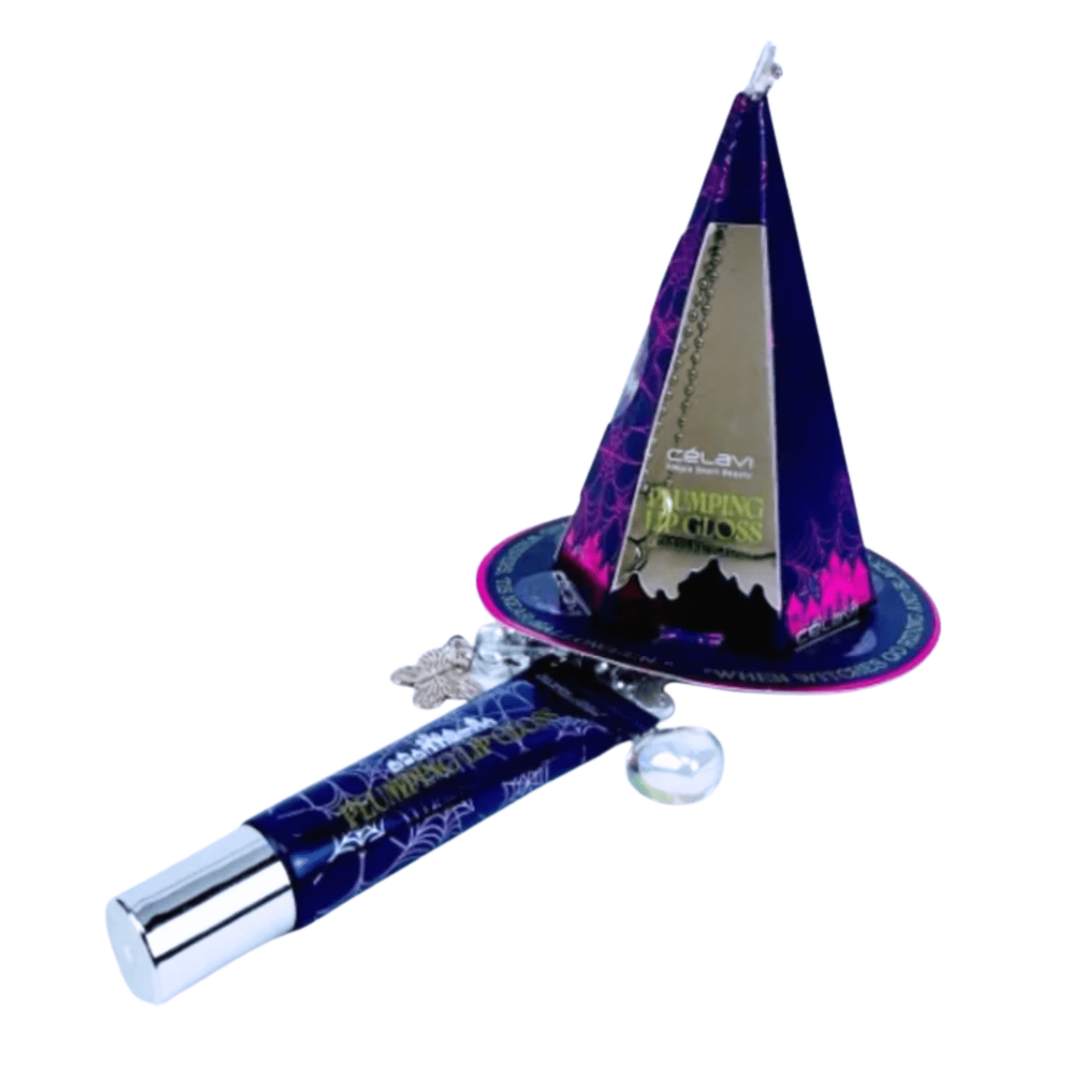 Celavi - Halloween Witch Lip Gloss with Keychain - TRUECOLOR WHOLESALE