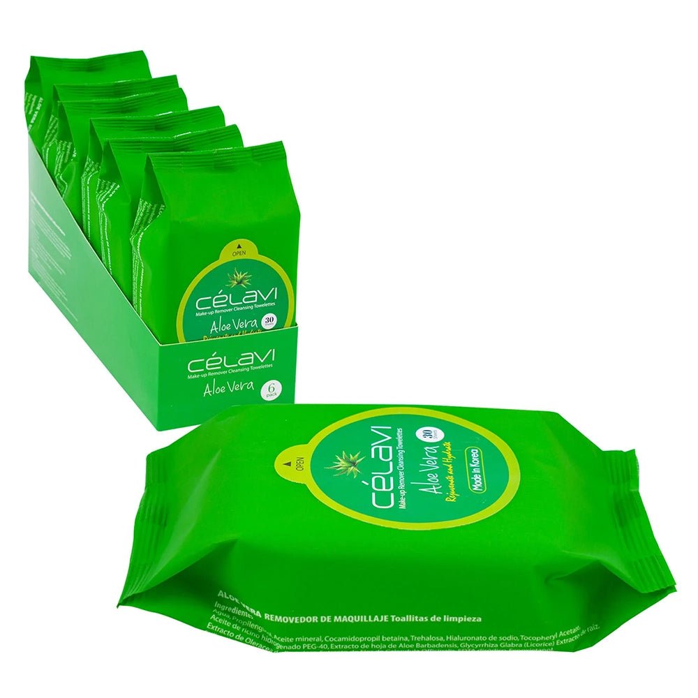 Celavi - Make up Remover Cleansing Towelettes - TRUECOLOR WHOLESALE