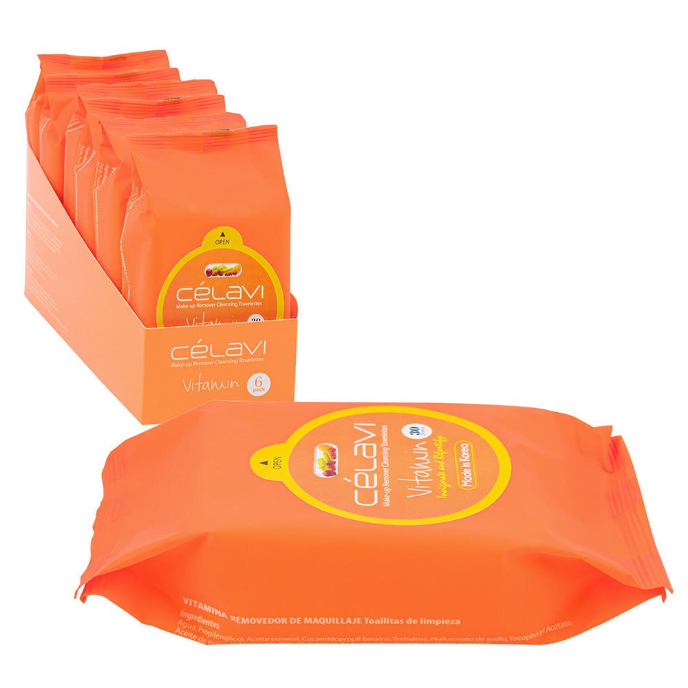 Celavi - Make up Remover Cleansing Towelettes - TRUECOLOR WHOLESALE