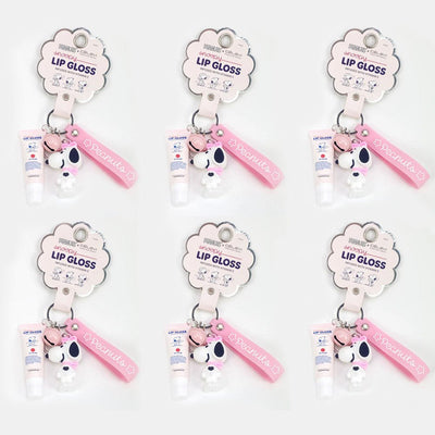 Celavi - Peanuts Lip Gloss with Keychain - TRUECOLOR WHOLESALE